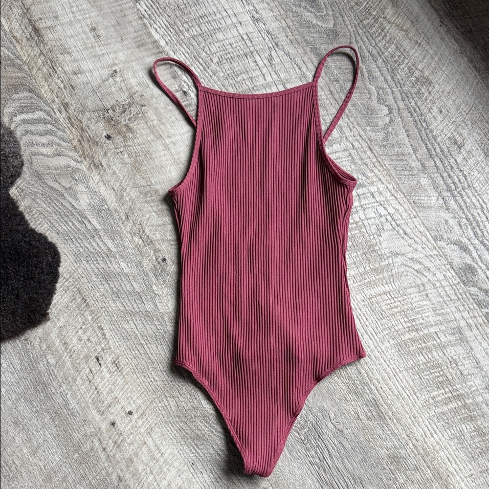 Wilfred dusty rose body suit